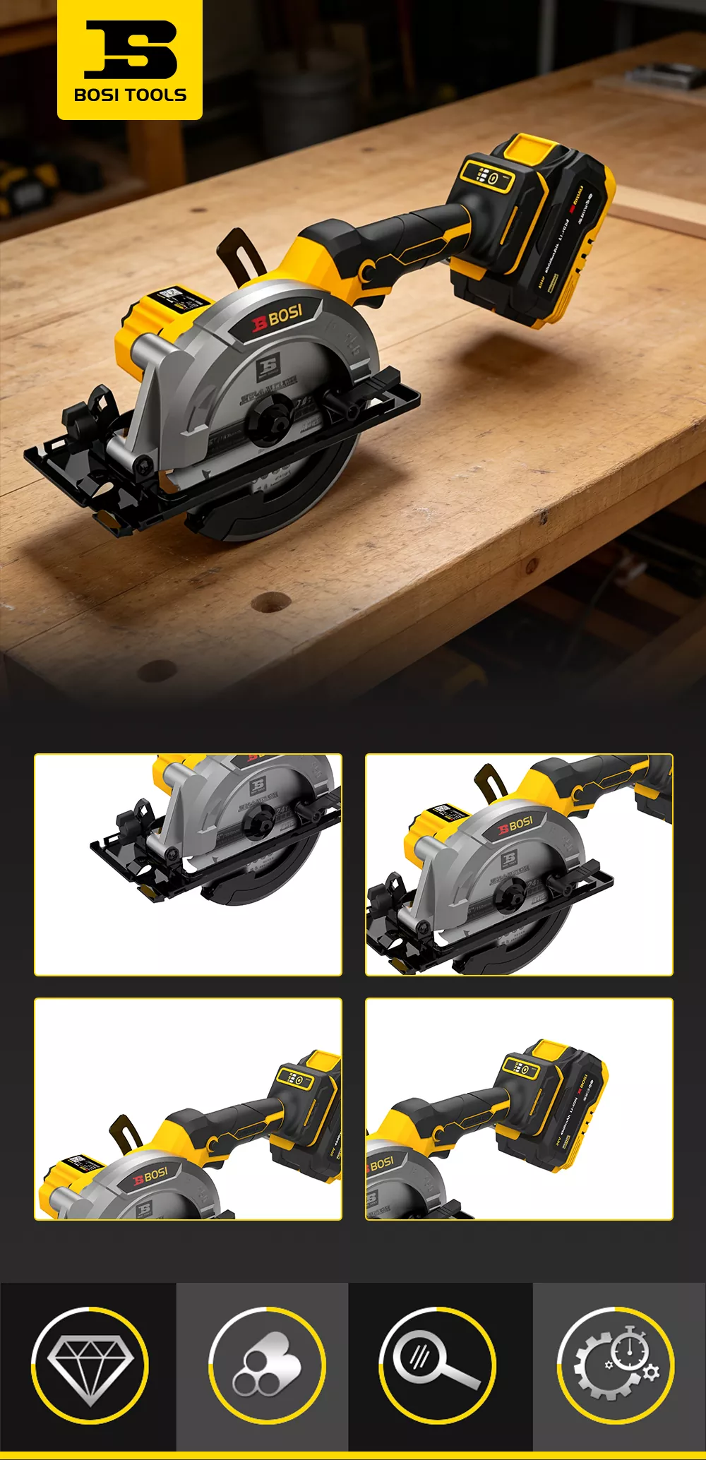 Brushless Lithium-Ion Circular Saw